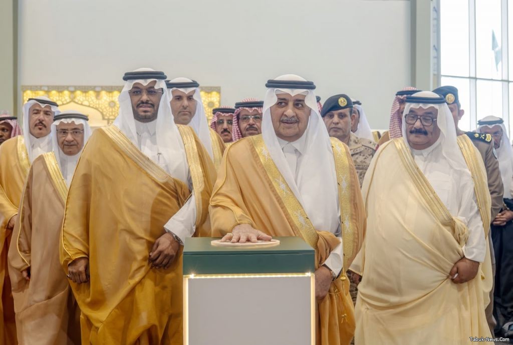 أمير تبوك يدشّن مهرجان المنتجات الزراعية 2026 بالمنطقة