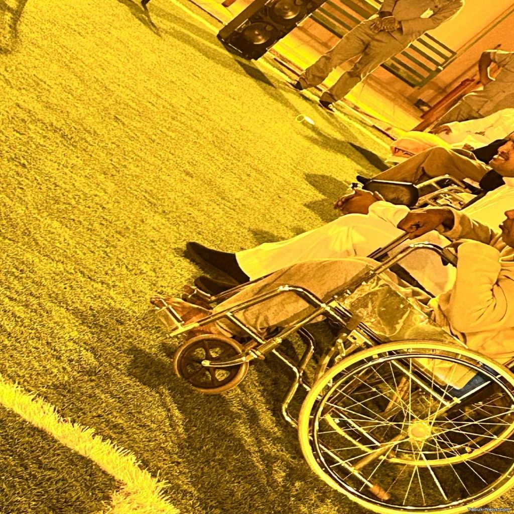 (لأجلهم) تحتفل بعيد الفطر مع منسوبي النأهيل الشامل
