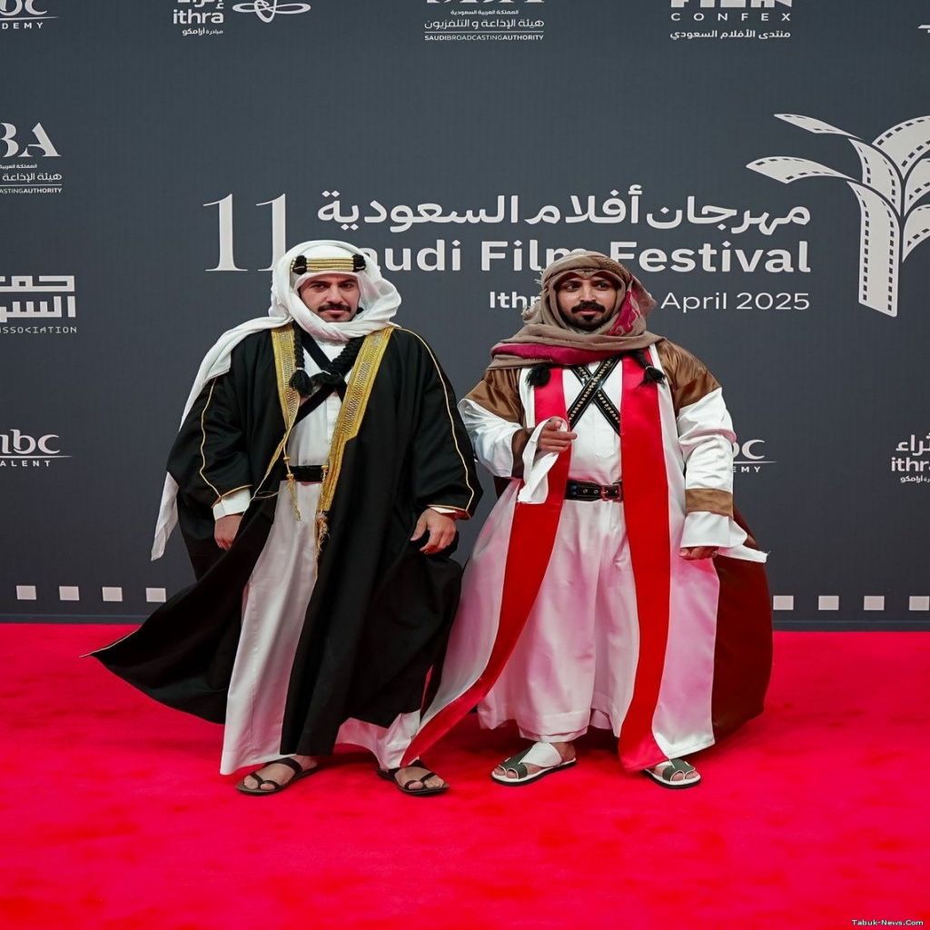 أعضاء نادي بلاي باك يتألقون على السجادة الحمراء في مهرجان أفلام السعودية الـ11