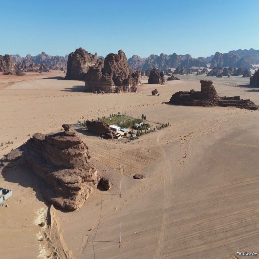 جمعية نجوم السياحة بتبوك تنفذ رحلة استكشافية تعليمية إلى منطقة حسمى التاريخية